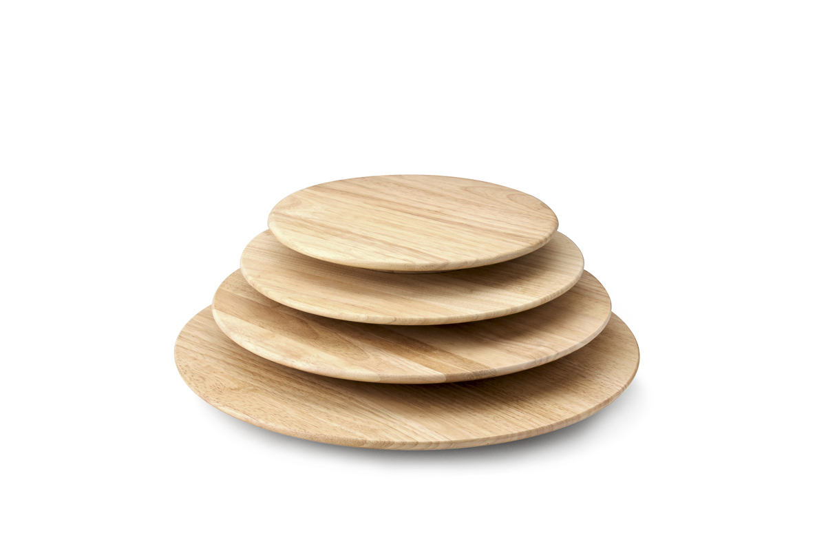 Drehplatte Holz in vier Größen