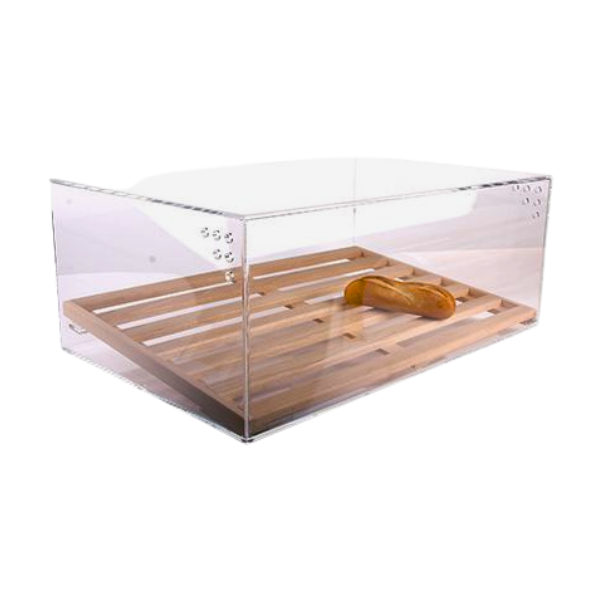 A.G.L. Vitrine "König Felix" inkl. Buchenrost