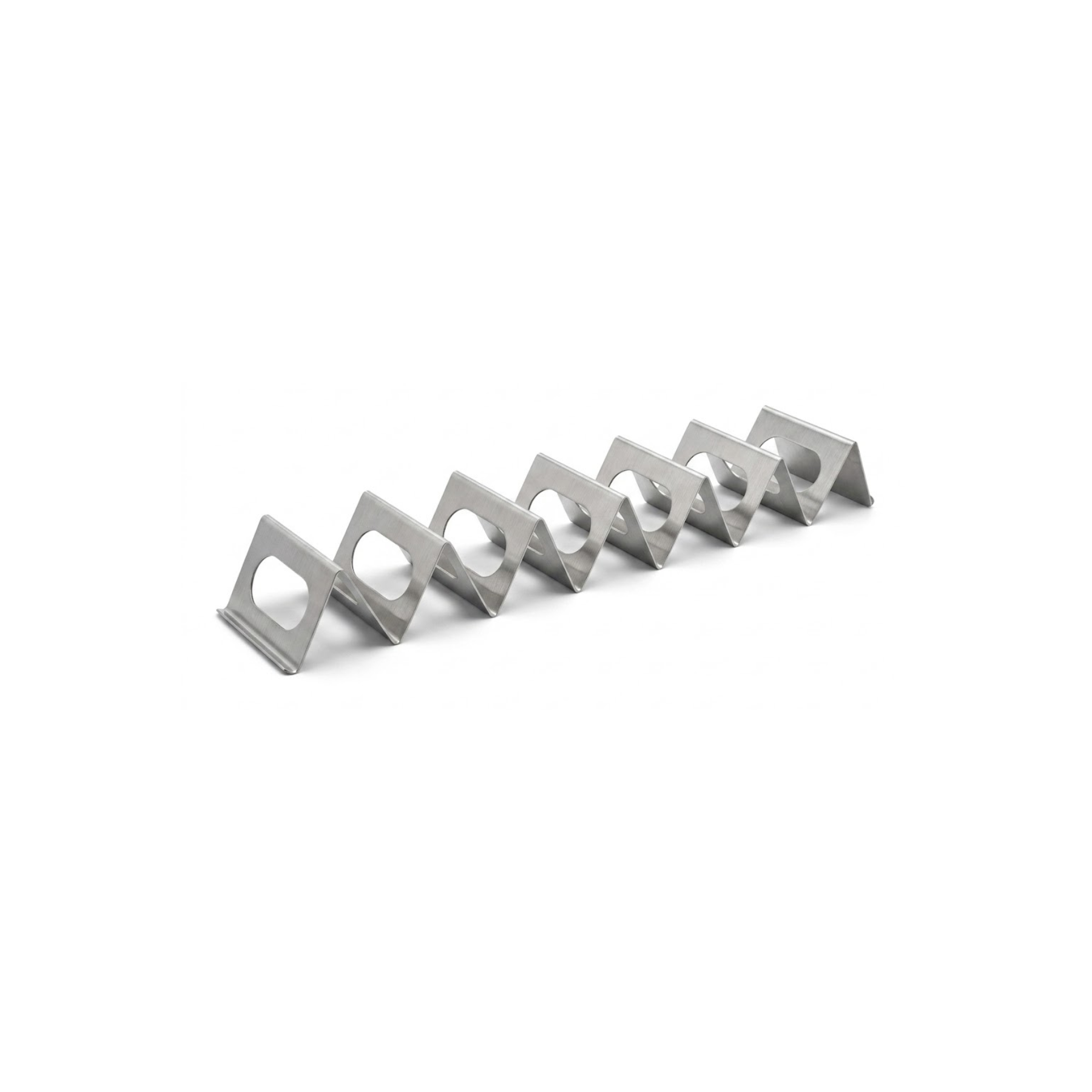 A.G.L. Snackwellen, 6 Auflagen, 85 x 490 mm, Edelstahl