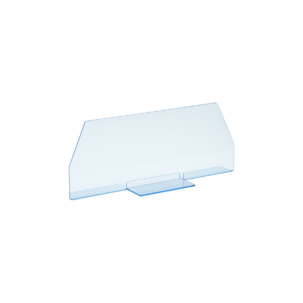 A.G.L. Thekentrenner 560 x 170 mm mit Fuß 