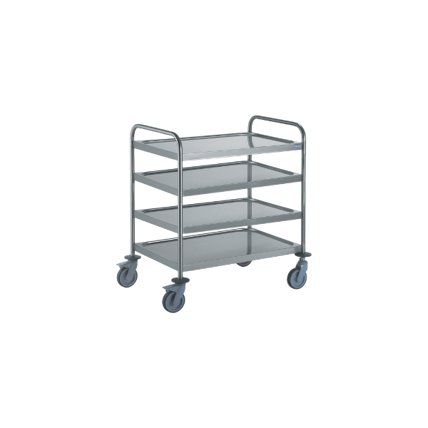 Servierwagen mit vier Böden 