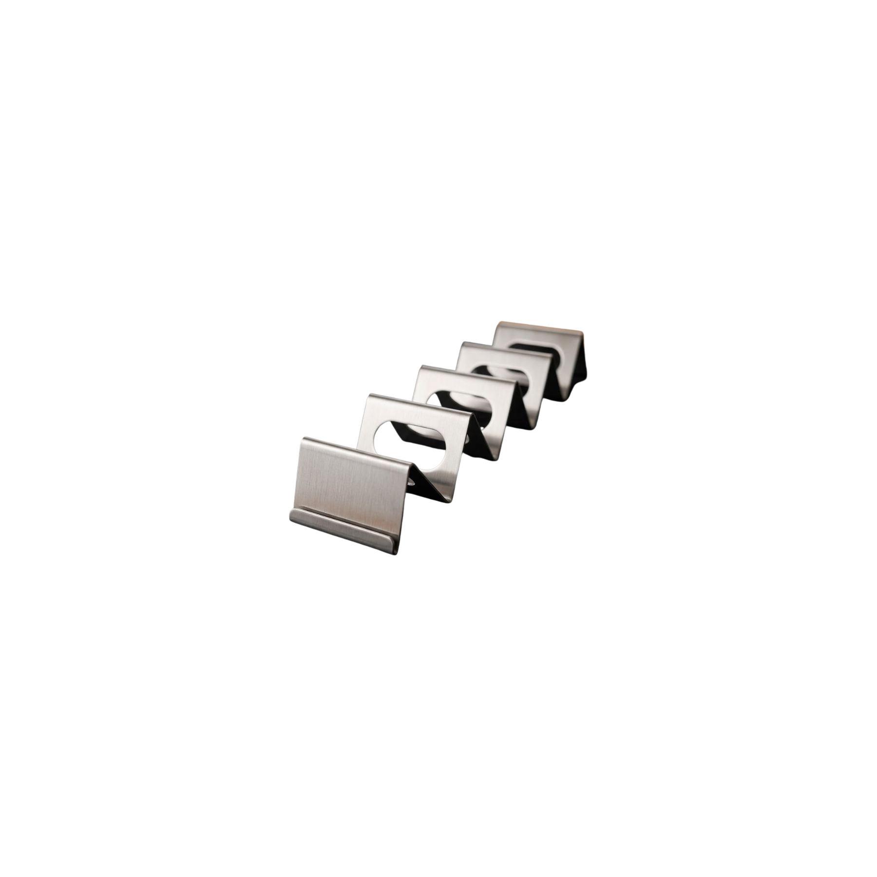 A.G.L. Snackwellen, 4 Auflagen, 85 x 370 mm, Edelstahl 