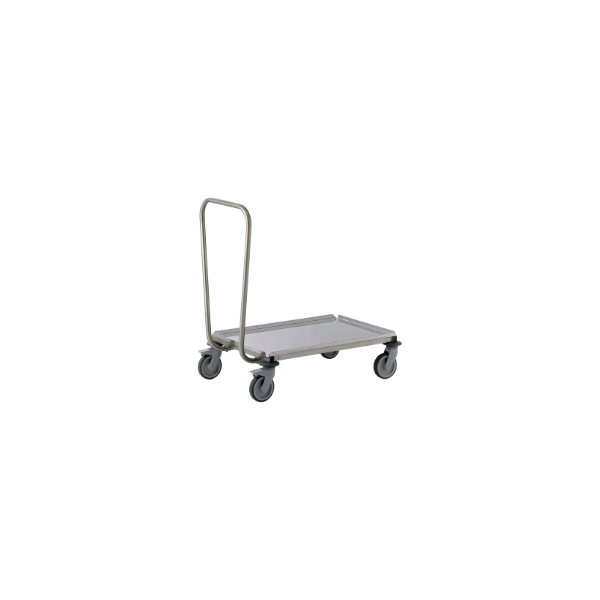 Kistenfahrgestell und Tablettträger  